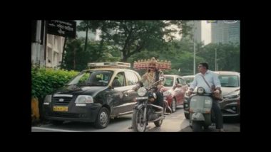 Dussehra 2022: Mumbai Police Use Raavan Motif to Send Safety Message to Mumbaikars of Wearing Helmet (Watch Video)