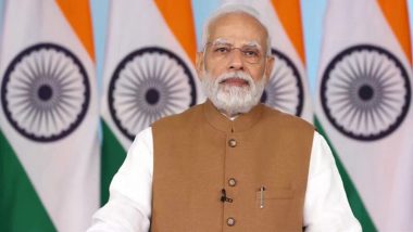 Constitution Day 2022: PM Narendra Modi Pays Homage to Makers of Indian Constitution (Watch Video)