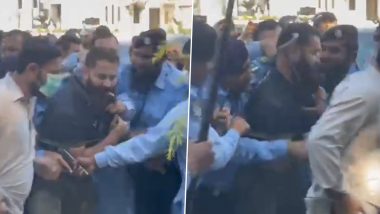 Pakistan: Firing Outside Election Commission Office After Former PM Imran Khan Disqualified From National Assembly (Video)