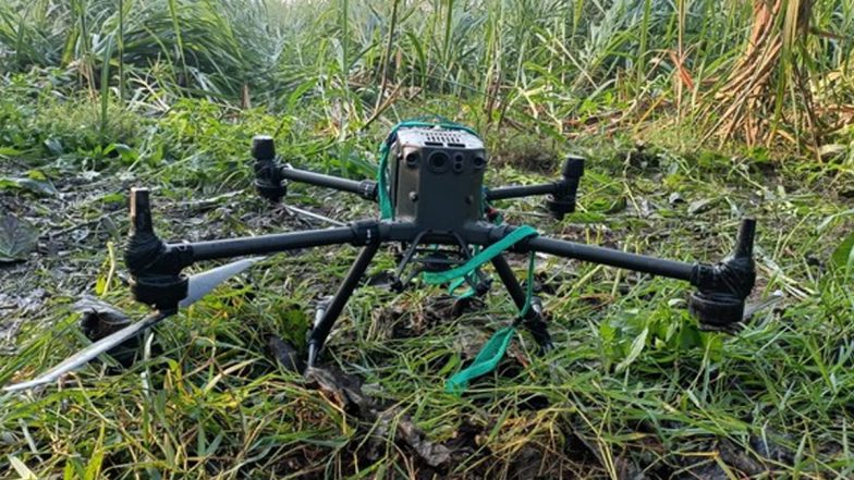 Punjab: BSF Shoots Down Pakistani Drone Along International Border in Gurdaspur