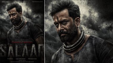 Salaar: Prithviraj Sukumaran Looks Rugged in His First Look Poster from Prabhas' Action Thriller (View Pic)