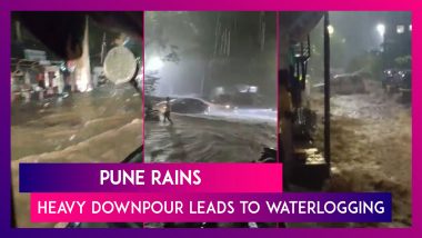 Pune Rains Heavy Downpour Leads To Waterlogging In Several Areas; Netizens Share Videos