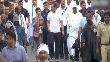 Bharat Jodo Yatra: Rahul Gandhi To Address Mega Public Meeting in Karnataka’s Ballari Today