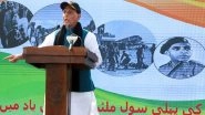 Infantry Day 2022: Our Aim Is To Reclaim Pakistan-Occupied Kashmir, Says Defence Minister Rajnath Singh at 'Shaurya Diwas' Event in Srinagar