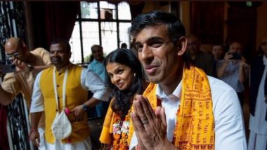 Rishi Sunak Set To Become New UK PM: Britain's First Indian-Origin Prime Minister Wants to Change UK-India Relationship to Make It More Two-Way Exchange