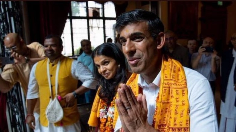 Rishi Sunak Set To Become New UK PM: Britain's First Indian-Origin Prime Minister Wants to Change UK-India Relationship to Make It More Two-Way Exchange