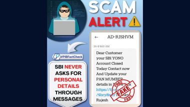 SBI Customers Need To Update PAN Card Details To Avoid Getting Their Accounts Blocked? PIB Fact Check Debunks Fake Viral Message