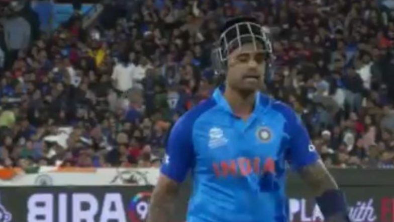 Suryakumar Yadav Dismissal Video: Watch Haris Rauf Account for SKY in IND vs PAK T20 World Cup 2022 Cricket Match