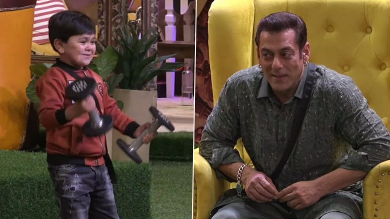 Bigg Boss 16: Salman Khan Gifts Dumbbells to Abdu Rozik on Show's First Ever Shukravaar Ka Vaar (Watch Promo Video)