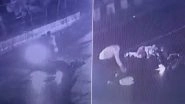 Video: Man Hit by Speeding Bike in Maharashtra&rsquo;s Satara; Road Accident Caught on CCTV Camera