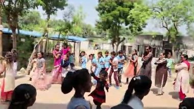 Gujarat: Four Teachers of Hathaj Primary School in Kheda Suspended For Forcing Students to Chant 'Ya Hussain' at Garba Event (Watch Video)