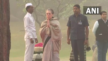 Indira Gandhi Death Anniversary 2022: Congress President Mallikarjun Kharge, Sonia Gandhi and Other Party Leaders Pay Tributes To Former Prime Minister