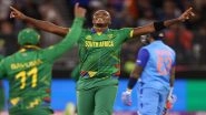 ICC T20 World Cup 2022: Lungi Ngidi Was Surprised To Be Selected for the Starting Lineup Against India