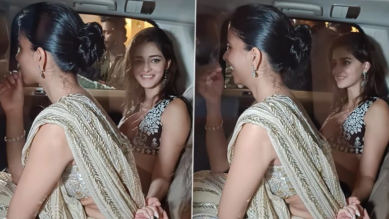 Video of Suhana Khan and Ananya Panday Gossiping in Car Post Manish Malhotra's Diwali Bash Goes Viral – WATCH