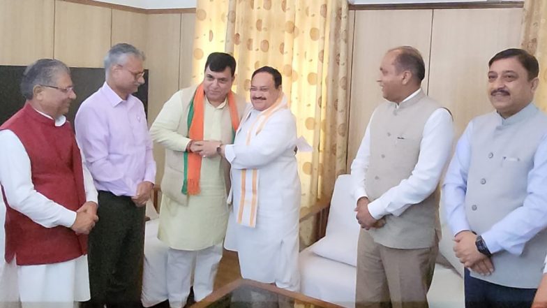 Three-Time MP Suresh Chandel Rejoins BJP in Himachal Pradesh