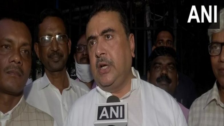 Suvendu Adhikari Seen with Birbhum TMC Leaders at Kali Temple, Triggers Speculation