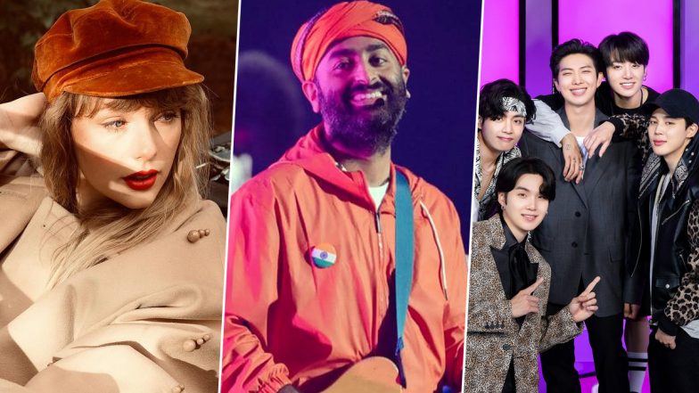 Arijit Singh Beats Taylor Swift, Bad Bunny and BTS to Grab Seventh Spot on Spotify's Most Followed Artist List!