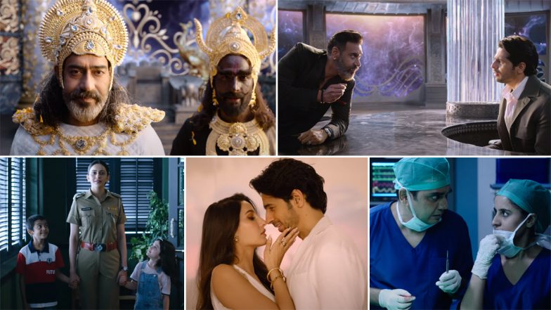 Thank God Trailer: Ajay Devgn and Sidharth Malhotra's Conversation in New Promo Will Bring Smile on Your Face (Watch Video)