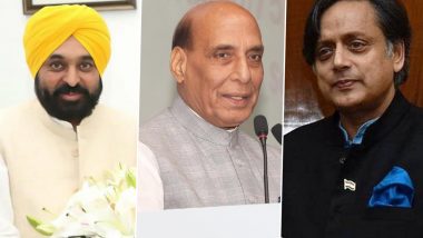 Dussehra 2022 Wishes: Defence Minister Rajnath Singh, Punjab CM Bhagwant Mann and Others Extend Greetings on Vijayadashmi