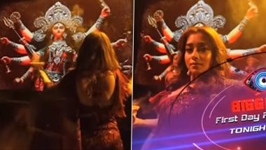 Bigg Boss 16: Tina Datta Aka Ichcha Performs Durga Aarti Before Entering Salman Khan's Reality Show (Watch Promo Video)