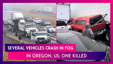 US: Several Vehicles Crash In Fog On Interstate 5 In Oregon, One Killed