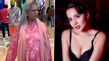 Urfi Javed Slams Jaya Bachchan for Her Poor 'Fall' Comment on Paps, Says 'Please Let's Not Be like Her' (Watch Viral Video)