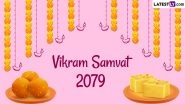 Vikram Samvat 2079 Images and Diwali 2022 HD Wallpapers for Free Download Online: Share Bestu Varas Wishes, Greetings and GIF Messages on Gujarati New Year