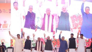 CM Manohar Lal-Led BJP Government in Haryana Completes 8 Years: Here Are Major Achievements Listed by the Chief Minister