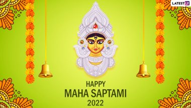 Subho Maha Saptami 2022 Wishes and Greetings: WhatsApp Messages, Images, HD Wallpapers and SMS for Beginning the Auspicious Ceremonies of Durga Puja Festival