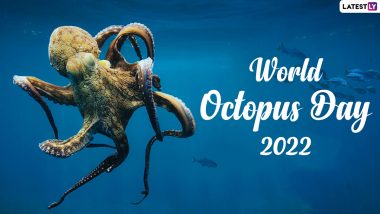 World Octopus Day 2022: Netizens Share Messages, Quotes & HD Images To Raise Awareness About These Marine Animals