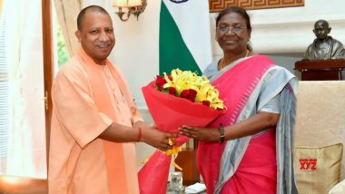 UP CM Yogi Adityanath Will Welcome President Droupadi Murmu in Greater Noida at Expo Centre on November 1