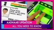 Aadhaar Numbers Older Than 10 Years Need To Be Updated; Here&rsquo;s How You Can Update Online & Offline