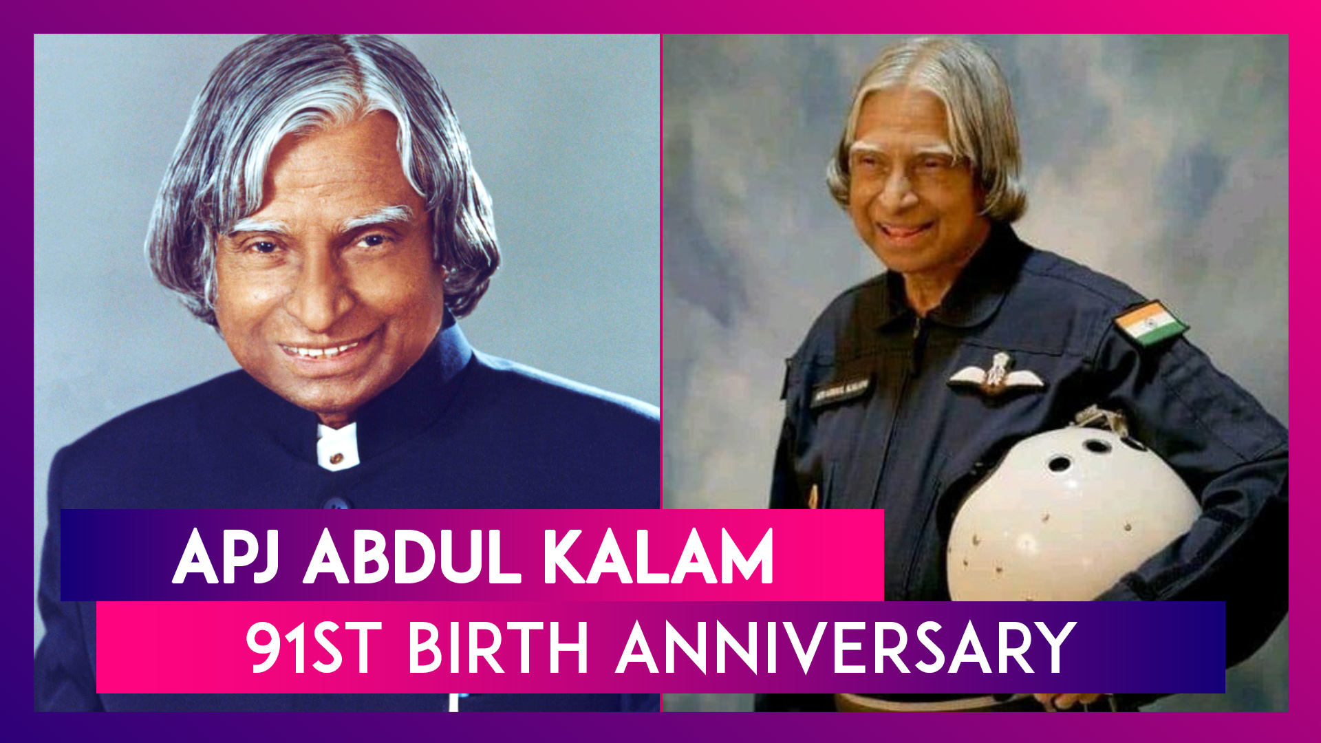 APJ Abdul Kalam 91st Birth Anniversary: Major Contributions To The Nation  By The Missile Man Of India | 📹 Watch Videos From LatestLY