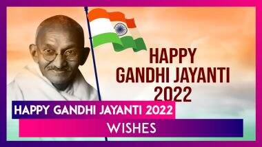 Gandhi Jayanti 2022 Wishes Send Inspirational Quotes & Images on Mahatma Gandhi Birth Anniversary