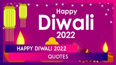 Diwali 2022 Greetings: Share WhatsApp Messages, Sayings, Wishes and Quotes With Everyone You Know