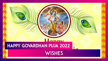 Happy Govardhan Puja 2022 Wishes, Messages, Images, Quotes and Greetings To Celebrate Annakut Puja