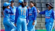 How to Watch IND-W vs THAI-W, Women&rsquo;s Asia Cup 2022 Semi-Final 1 Live Streaming Online? Get Free Live Telecast of India Women vs Thailand Women T20I Match & Cricket Score Updates on TV