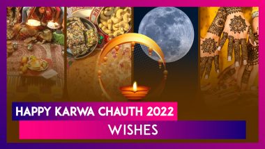 Happy Karwa Chauth 2022 Wishes To Send to Daughters-in-Law and Daughters Observing Karva Chauth Vrat