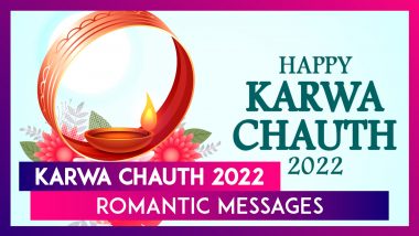 Happy Karwa Chauth 2022 Wishes, Pics and Greetings for Wife and Husband Observing the Fast Together!