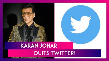 Karan Johar Quits Twitter! Here’s What His Last Tweet Said