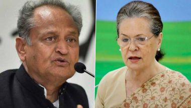 Sonia Gandhi Stepping Down As Congress President ‘Emotional Moment’ for All Partymen, Says Ashok Gehlot (See Pics)