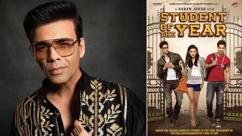 10 Years of SOTY: Karan Johar Is Proud of His ‘Students’ Sidharth Malhotra, Alia Bhatt, Varun Dhawan’s Cinema Journey (View Post)