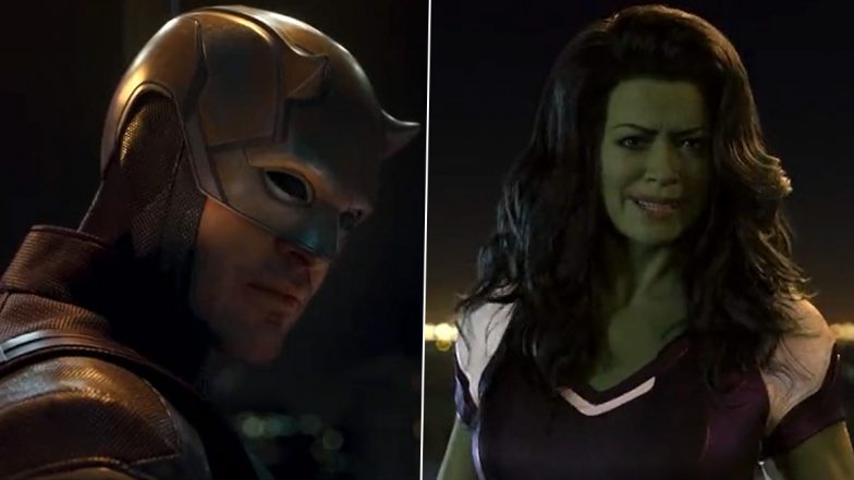 She-Hulk: Charlie Cox's Daredevil Faces off Against Jennifer Walters in This New Clip From Tatiana Maslany's Disney+ Marvel Series! (Watch Video)