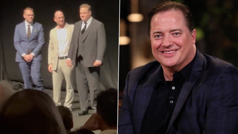 The Whale: Brendan Fraser Gets a 5-Minute Standing Ovation For His Performance in Darren Aronofsky's Film at the London Film Festival! (Watch Video)