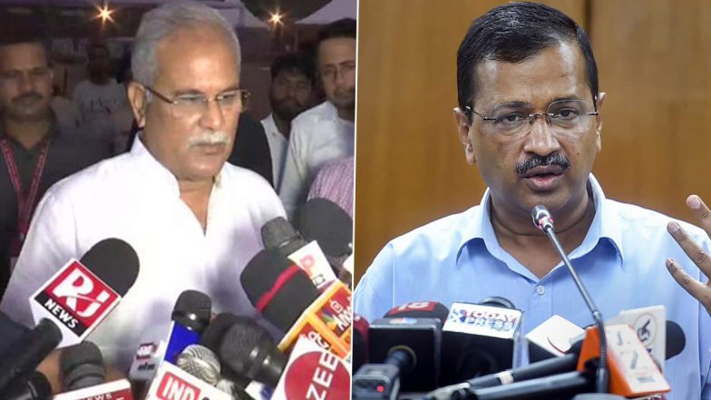 Arvind Kejriwal Plays Emotional Card Wherever He Has To Contest Elections, Says Chhattisgarh CM Bhupesh Baghel - Vimarsana News
