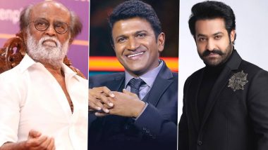Puneeth Rajkumar to Be Honoured With Karnataka Rathna; Top Actors Rajinikanth, Jr NTR Will Grace Award Ceremony to Honour the Late Legend