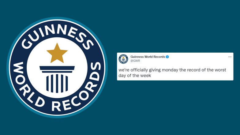 Monday Is Officially The Worst Day of The Week, Tweets Guinness World Records, Netizens Cannot Agree More!