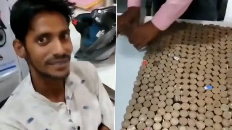 Video: Man Buys Scooty Worth Rs 50,000 by Paying in Rs 10 Coins in Uttarakhand’s Rudrapur