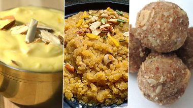 Sugar-Free Dessert Recipes for Diwali 2022: From Mixed Fruit Shrikhand to Mysore Pak, Traditional Sweets Prepared Without Sugar To Enjoy This Festive Season
