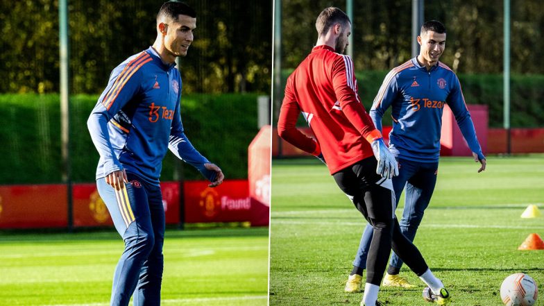 Cristiano Ronaldo Returns To Training With Manchester United After Being Left Out of Squad for Chelsea Game